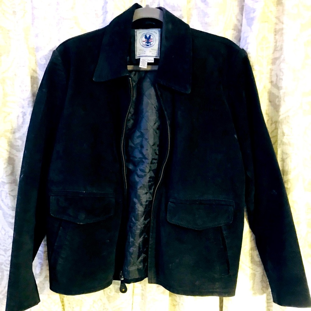 Real Suede/Leather Mens Jacket